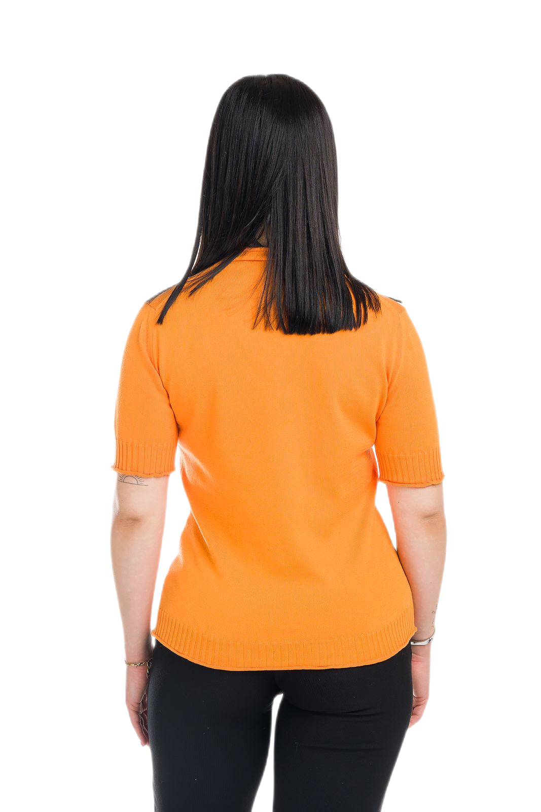 Helen: camiseta de mujer de manga corta de verano en algodón gasificado