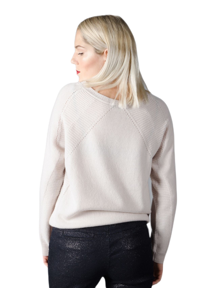 Luisa: suéter feminino em lã merino e cashmere