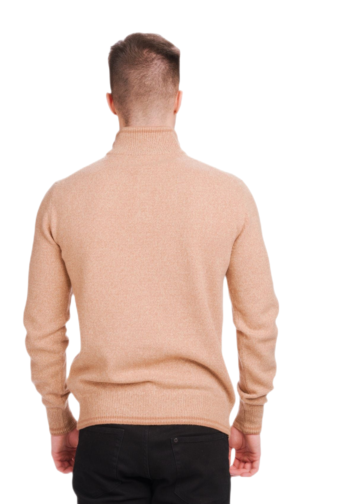 Mulino: suéter masculino em lã e cashmere