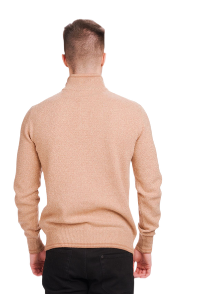 Mulino: suéter masculino em lã e cashmere