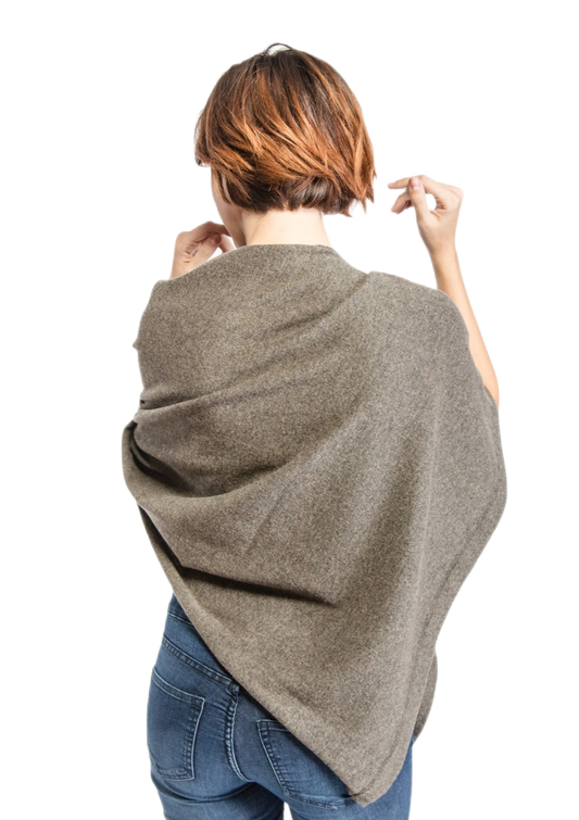 Pasha: pure cashmere shoulder cape