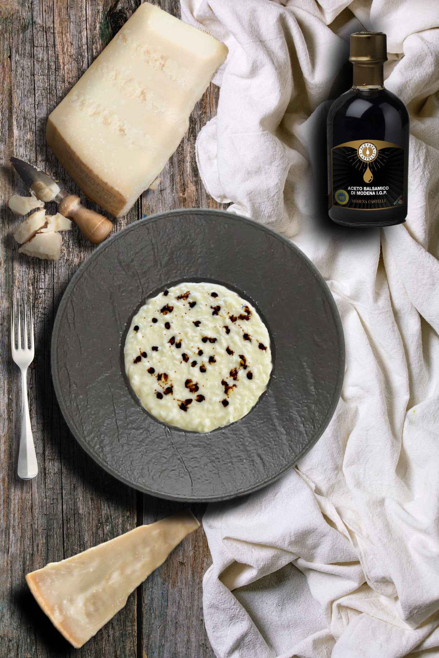 Aceto Balsamico di Modena I.G.P. "Quercia Oro" 250ml.