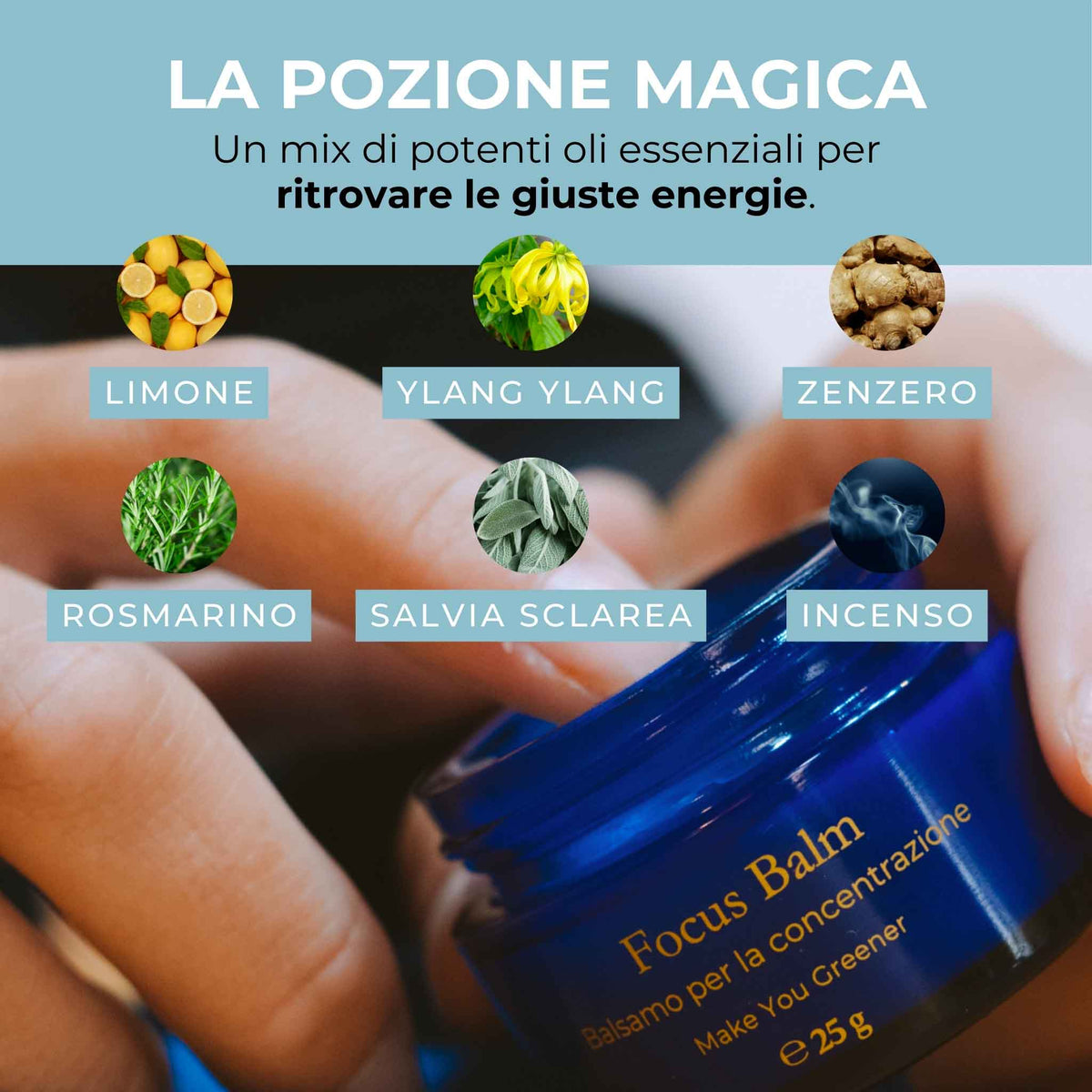 Focus Balm - Concentration balm