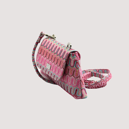 Baby Optical – Glitter Jacquard Fabric Bag