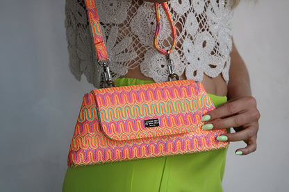 Baby Optical – Glitter Jacquard Fabric Bag