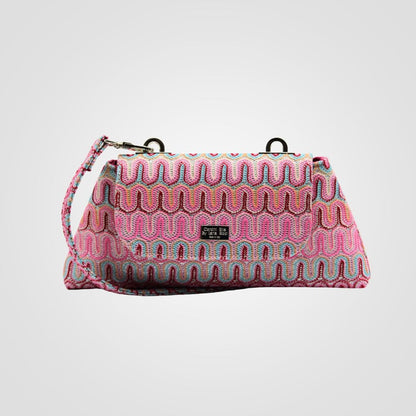 Baby Optical – Glitter Jacquard Fabric Bag