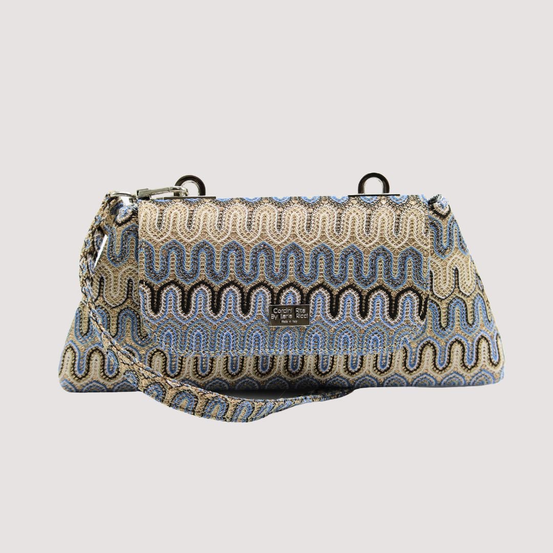Baby Optical – Glitter Jacquard Fabric Bag