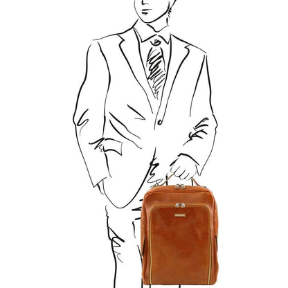 Bangkok – Zaino Porta Laptop in Pelle Opaca | TL141793