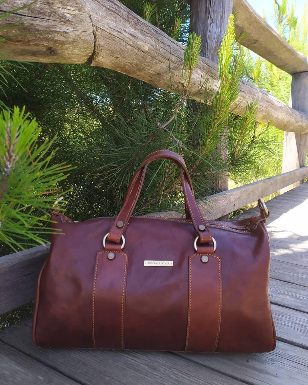 Lucrezia – Maxi Duffle Tasche aus Leder | TL141977