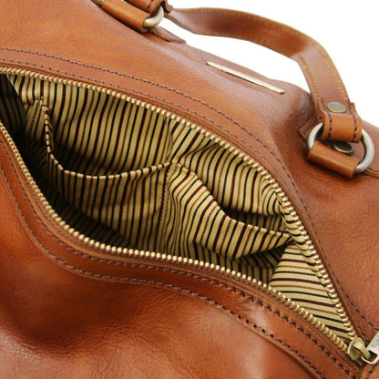 Lucrezia – Maxi Duffle Tasche aus Leder | TL141977