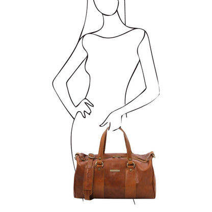 Lucrezia – Maxi Duffle Tasche aus Leder | TL141977