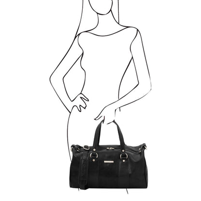 Lucrezia – Maxi Duffle Tasche aus Leder | TL141977