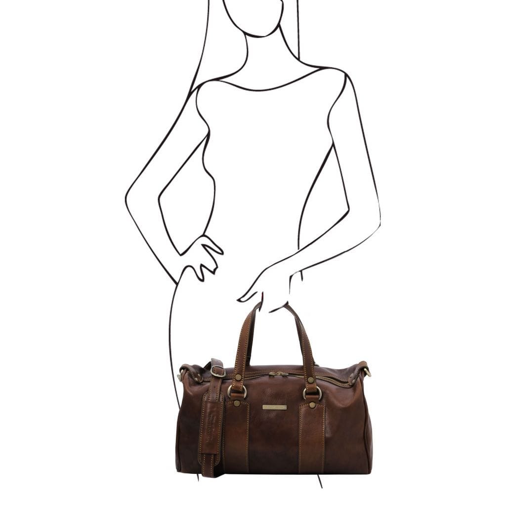 Lucrezia – Maxi Duffle Tasche aus Leder | TL141977