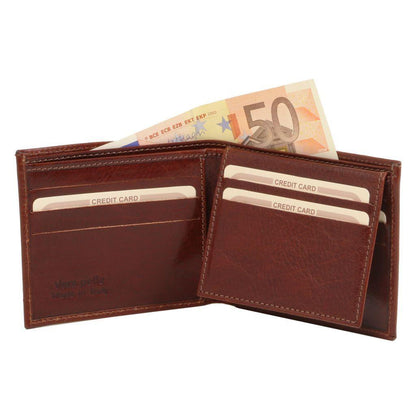 Portafoglio da Uomo in Pelle Tri-Fold | TL141353