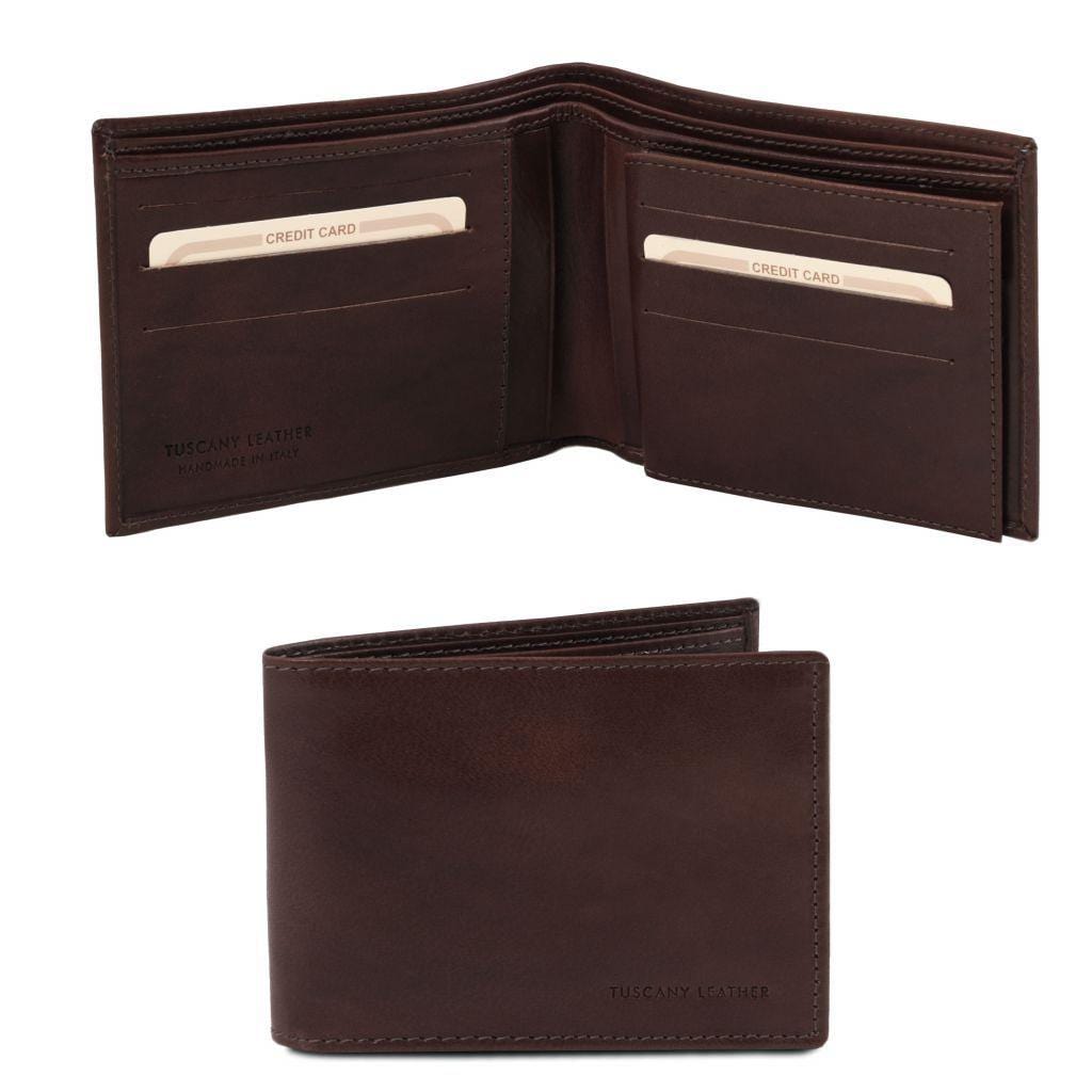 Portafoglio da Uomo in Pelle Tri-Fold | TL141353