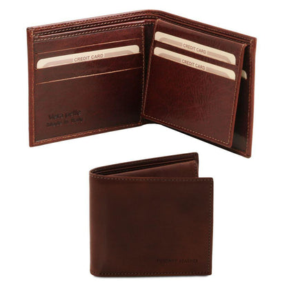 Portafoglio da Uomo in Pelle Tri-Fold | TL141353