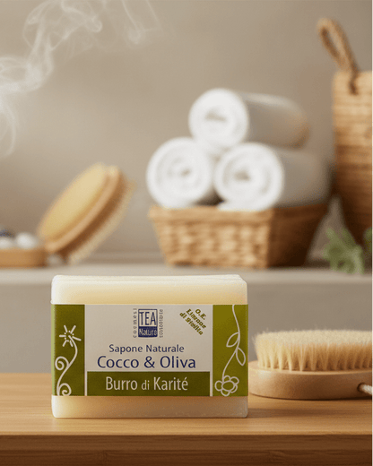 Burro di Karitè Saponetta Naturale - TeaNatura