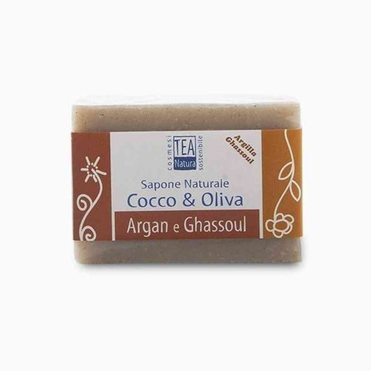 Jabón Natural de Argán y Ghassoul - TeaNatura
