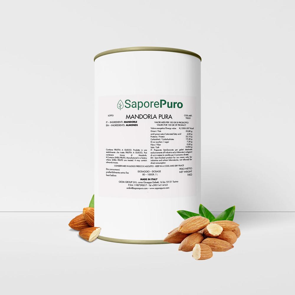 100% Pure Almond Paste – 1 kg