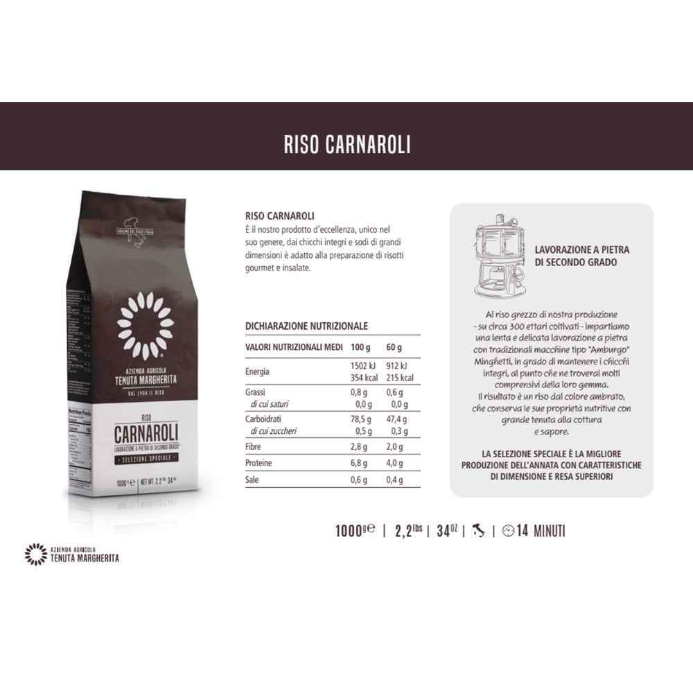 Arroz Carnaroli - Selección Especial 1Kg.