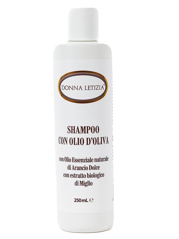 Shampoo naturale Olio di Oliva e Aloe 250 ml