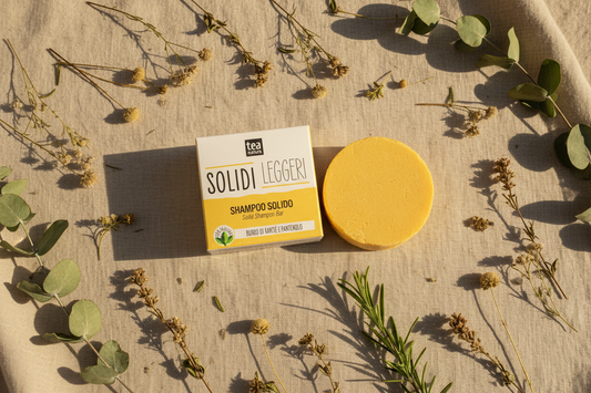 Shampoo solido leggero per capelli normali