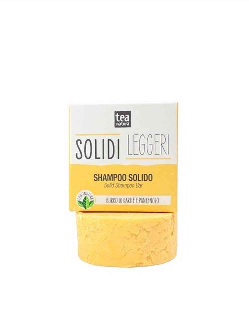 Shampoo solido leggero per capelli normali