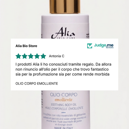 Olio Corpo Emolliente Bio Alia Skin Care