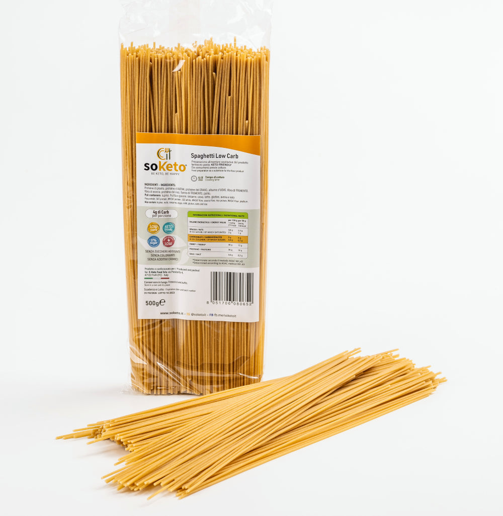 Low Carb Keto Spaghetti (500g) 4g carbs