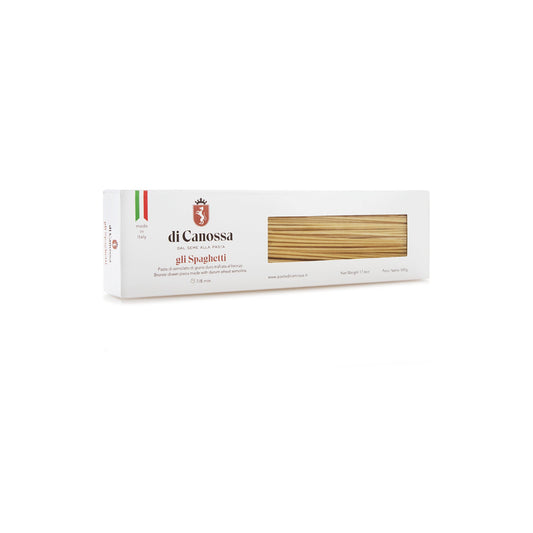 Espaguetis Pasta di Canossa 500g | Pasta de Sémola Artesanal Italiana