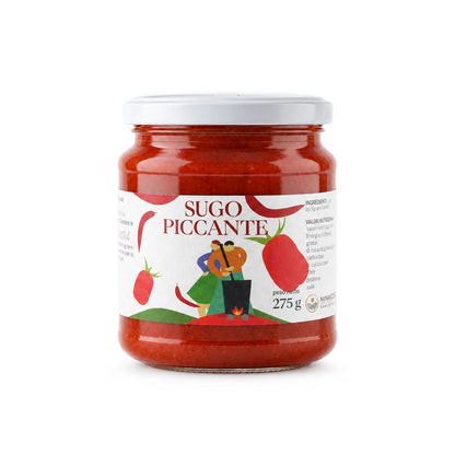 Sugo Piccante Artigianale - Con Peperoncino e Olio EVO