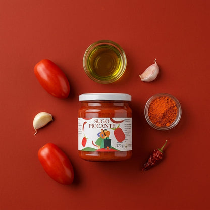 Artisanal Spicy Sauce - With Chili Pepper and EVO Oil