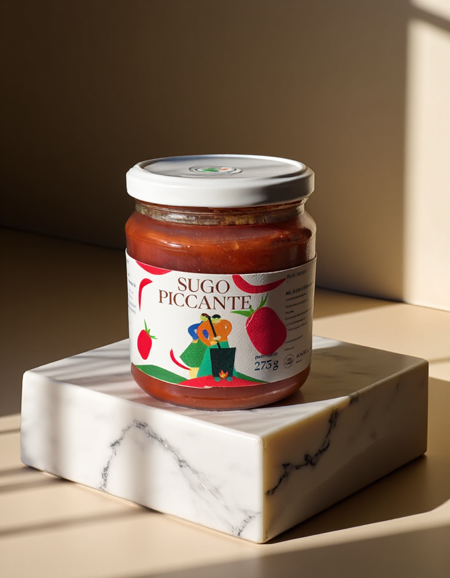Sugo Piccante Artigianale - Con Peperoncino e Olio EVO