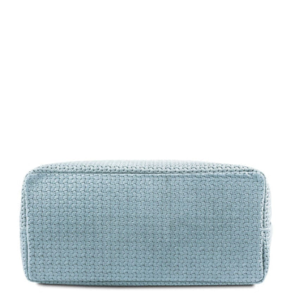 TL KeyLuck – Borsa Shopping in Pelle Stampata Woven | TL141573