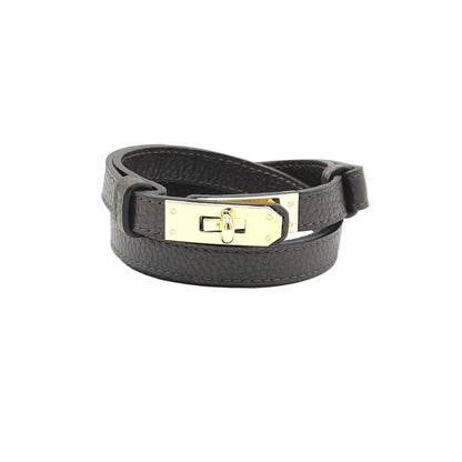 Cintura Skinny Regolabile in Pelle da Donna – Artigianale