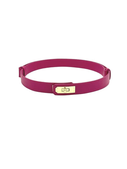 Cintura Skinny Regolabile in Pelle da Donna – Artigianale