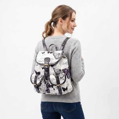 Adelina Zaino in Canvas Farfalle