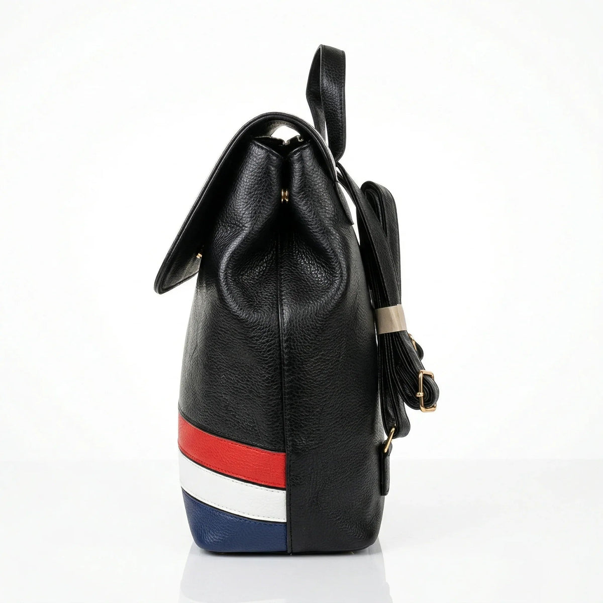 Tricolor Backpack with Cartoon Design